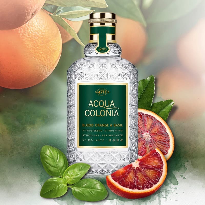 Genuine 4711 Acqua Colonia Blood Orange & Basil EDC 50ml Supplier Distributor