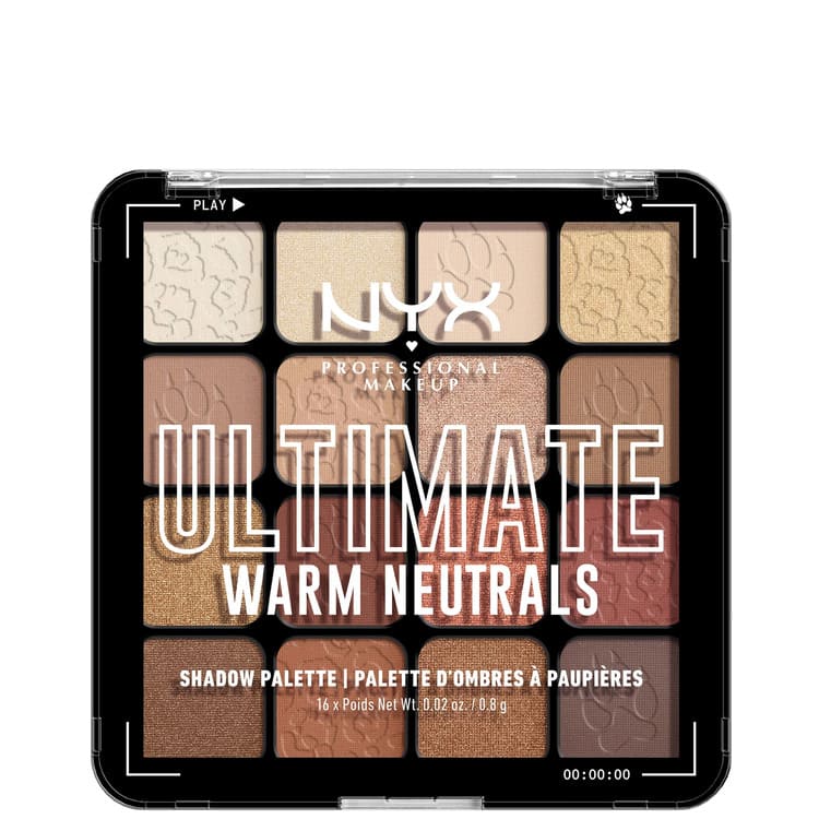 Genuine NYX Professional Makeup Ultimate Shadow Palette Warm Neutrals Supplier Distributor