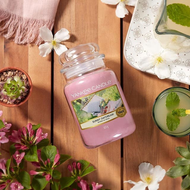 Genuine Yankee Candle Sunny Daydream Large Jar Candle 623g Supplier Distributor